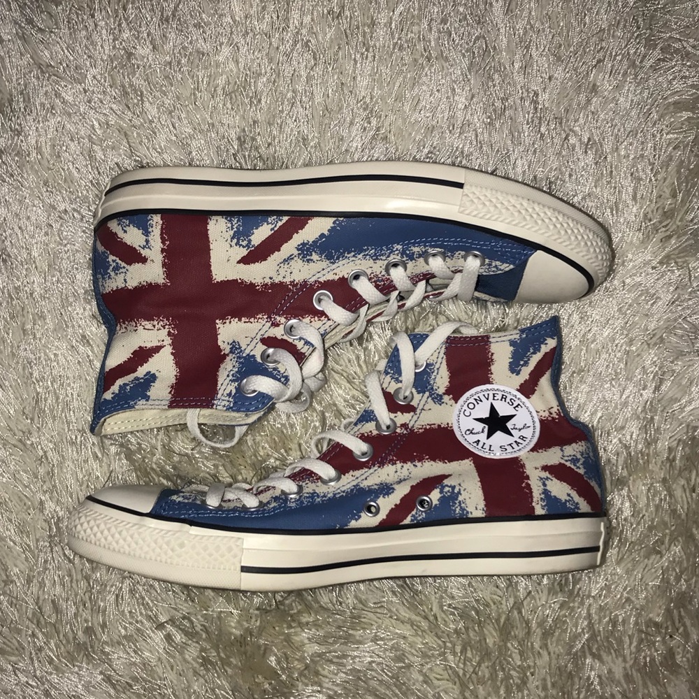 British flag converse